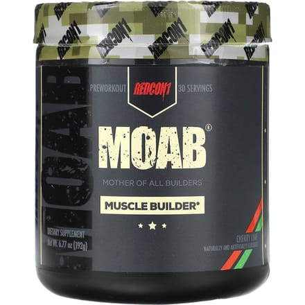 Redcon1, MOAB, Kersen Limoen, 6.77 oz (192 gram)