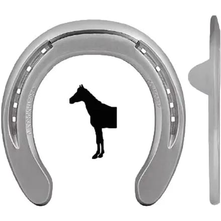 Fer à cheval vooraan met 2 pinçons Kerckhaert Comfort