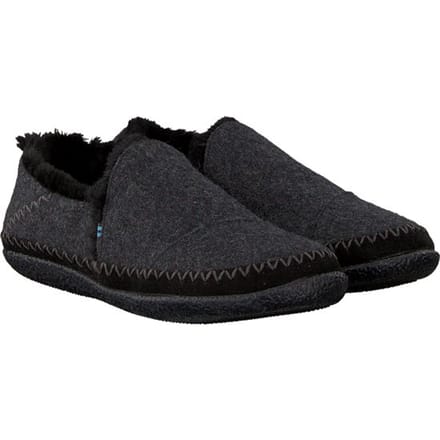 TOMS INDIA Dames Pantoffels - DARK GREY - Maat 36/37