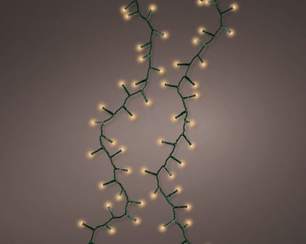 45m LED Compact Kerstverlichting - steady - 2000 lampjes - Goud - Dimbaar