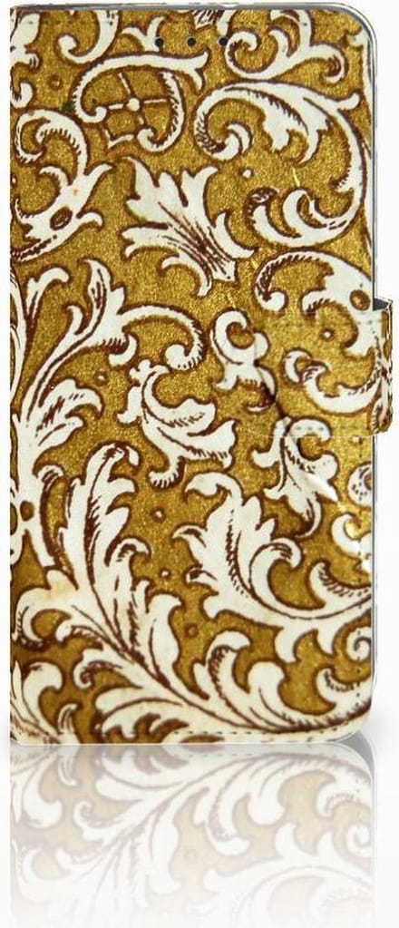 Wallet Case Motorola Moto G7 Power Barok Goud