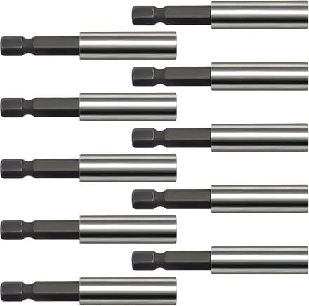 Bit Holder Magnetic 10 Pieces Quick Change Bit Holders, 1/4 Inch Bit Extension Magnetic Bit Holder 60 cm Long Bit - ShopVlot