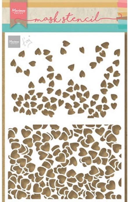 Marianne Design Mask stencil Tiny's Harten