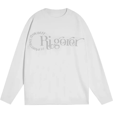 Logo hoodie Rigorer