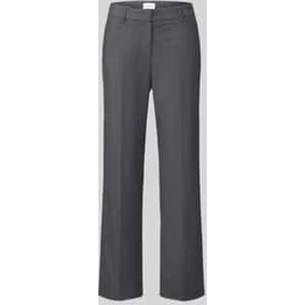 regular fit chino van wolmix met viscose, model 'LUCA'