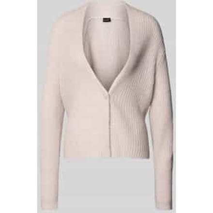 regular fit cardigan met mix van alpaca en wol model 'Kanna'