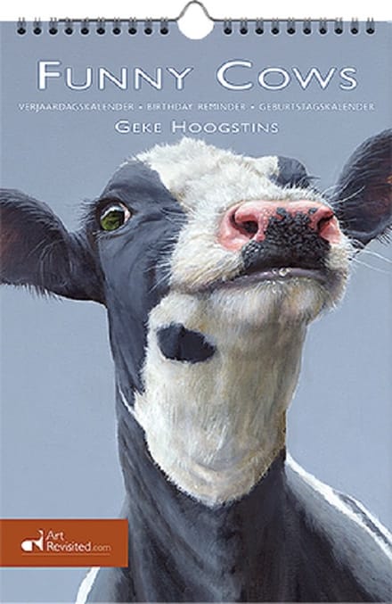 Funny Cows (Geke Hoogstins) verjaardagskalender - A4