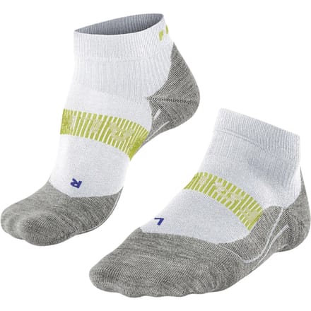 FALKE RU4 Cool Short anti-blaar functioneel materiaal hardloopsokken heren wit - maat 44-45