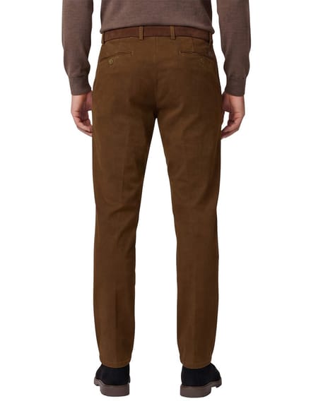 Meyer katoenen broek bruin