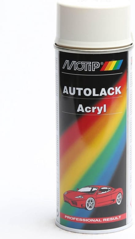 Motip 45341 - Autolak spuitbus - Wit  - 400ml