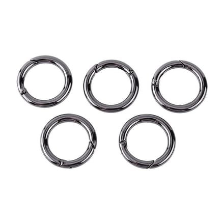 Dailygoods - Set van 5 Zinklegering Karabijnhaken voor Dagelijks Gebruik