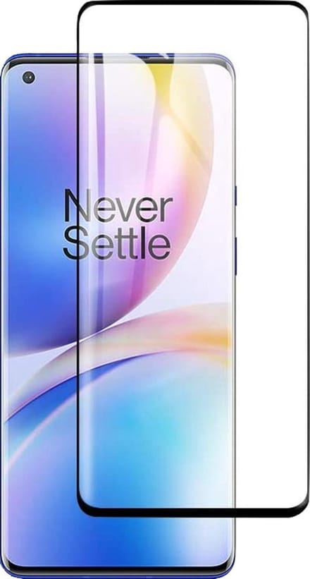 Screenprotector geschikt voor OnePlus 8 Pro - Full Screen Protector Glas