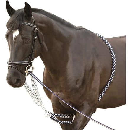 Paard longeert teugel Canter Soft Rope