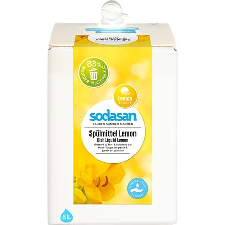 Sodasan Vloeibaar Afwasmiddel Limoen 5L