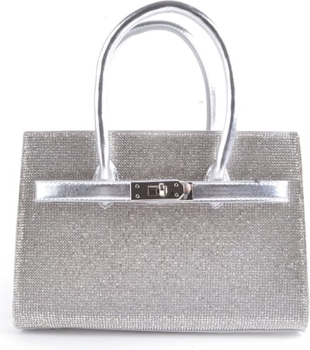 Giuliano glamour handtas Yuumi - Zilver - Glitter - Dames
