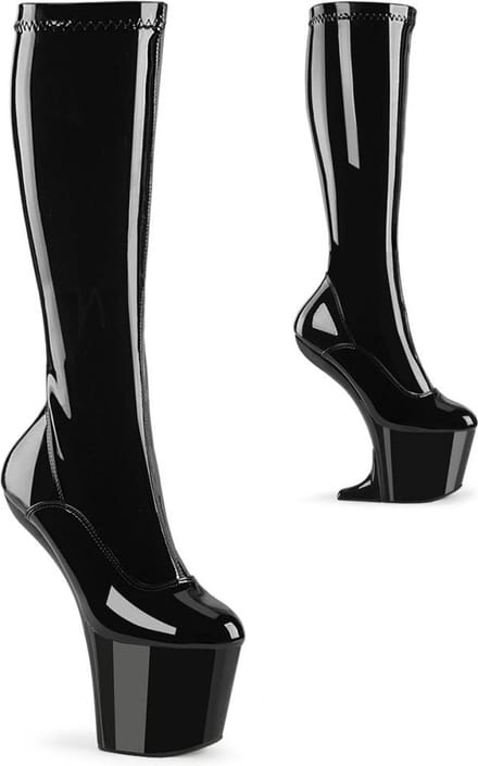 Pleaser - CRAZE-2000 Plateau Laarzen - US 6 - 36 Shoes - Zwart