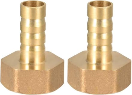 Hoge kwaliteit messing tuinslanguitloop van 10 mm voor optimale waterafvoer en tuinonderhoud