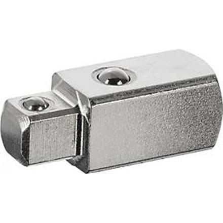 Doorsteksleutel, 4-kant, maat 1/4 inch, lengte 25 mm, met kogelbeveiliging, GEDORE