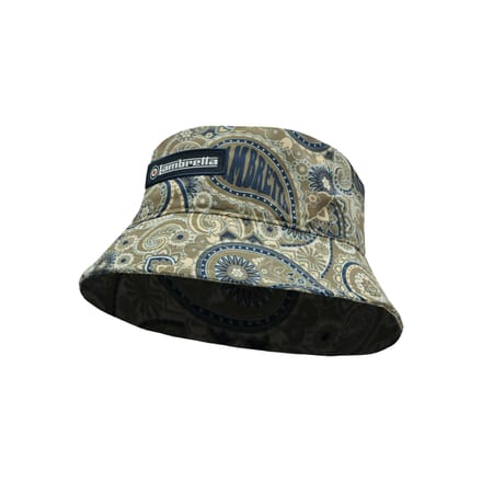 Lambretta Paisley emmerhoed (Kaki Groen/Navy)