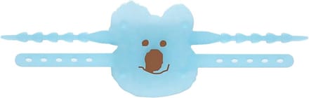 Deurstopper - Gevoerde stopper - Geluidsreductie - Zachte bekleding - 246 cm - Blauw
