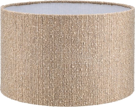 Lampenkap Cilinder - Bouclé beige - Ø 30cm - H 20cm