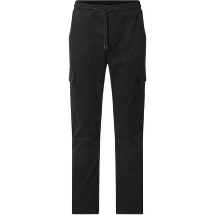 ESMARA MEN Heren cargo joggingbroek (Zwart, XL)
