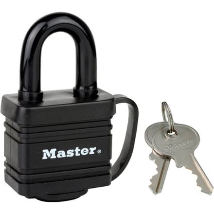 MasterLock Hangslot - Gelamineerd Staal - Zwart - 40 mm - 7804EURD