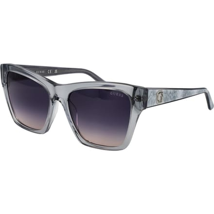 Lunettes de soleil femme Guess Gu00113 20b Transparent Grey/55-17-140