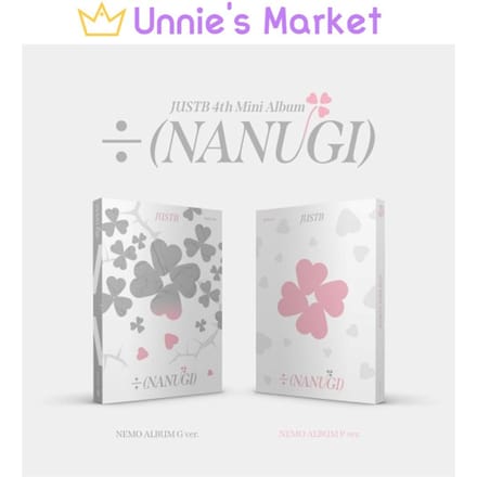 JUSTE B  Album NEMO (Version grise. / Rose ver.) GREY VER. white