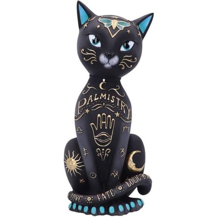 Nemesis Now - Gothic beeld - Fortune Kitty - voor Geen - standaard