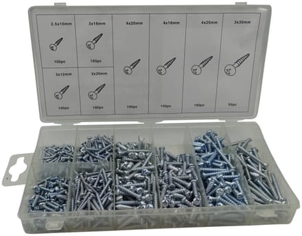 Assortimentsdoosje parkers 750 dlg.
