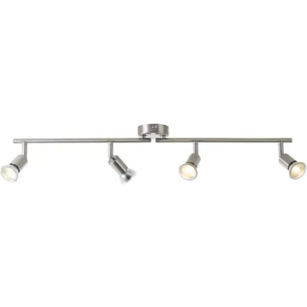 Baseline Opbouwspot Parma - Satijn Chroom - 4xgu10