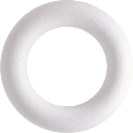 Piepschuim ring vol - Ø approx. 25 cm