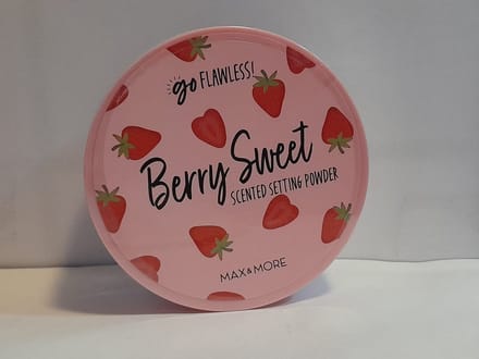Max & More settingpoeder - make-up - Berry Sweet Scented Setting Powder - 22 gram