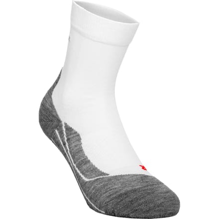 FALKE RU4 anti-blaar katoen functioneel materiaal hardloopsokken kinderen wit - maat 27-30