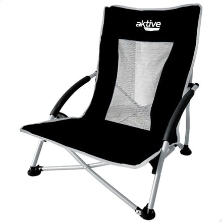 Vouwbare Stoel Aktive Zwart 50 x 67 x 51 cm
