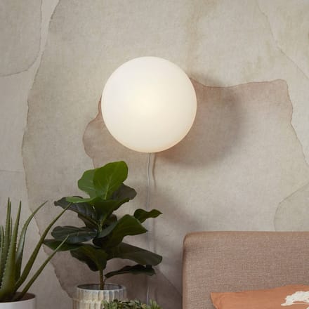 IT´S ABOUT ROMI IT'S ABOUT ROMI wandlamp Sapporo, Ø 34 cm, glas, E27