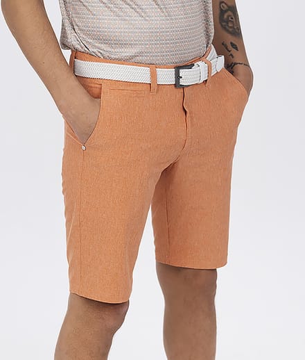 Func Factory mannen Korte Broek oranje melange maat 34