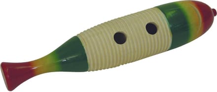 Dimavery DP-50 Guiro Fish Groot – Houten Percussie in Visvorm