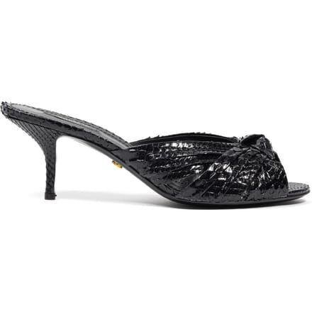 Petonleer slippers Dolce & Gabbana