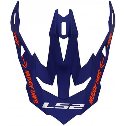 Vervangende visier voor crossmotorhelm LS2 MX700 Cargo