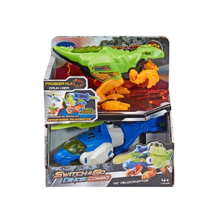Vtech Switch & Go S&G Power Up Vic Velociraptor