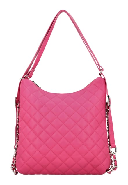 Faina schoudertas Dames fuchsia