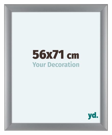 Your Decoration - Fotolijst 56x71 cm - MDF - Zilver Mat - Como