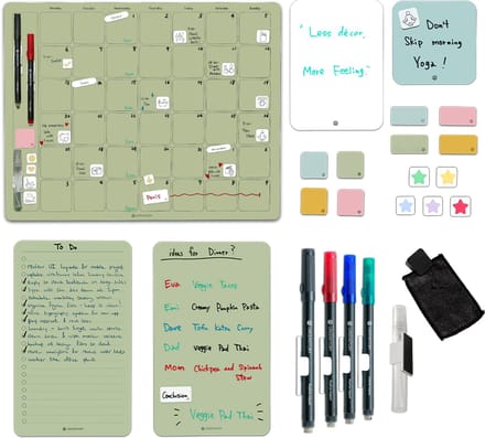 GreenStory - Duo Package - Zelfklevend - Groen - Sticky Whiteboard