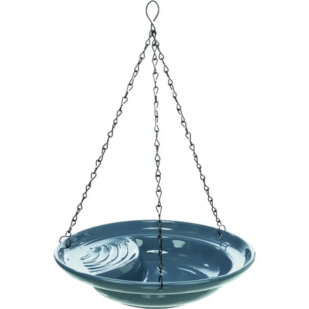 Trixie Bird bath hanging ceramic 550 ml/ø 26 cm blue