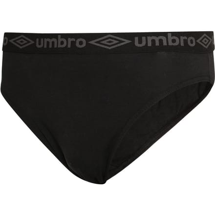 Umbro Gewone herenslip (pak van 3) (Zwart)