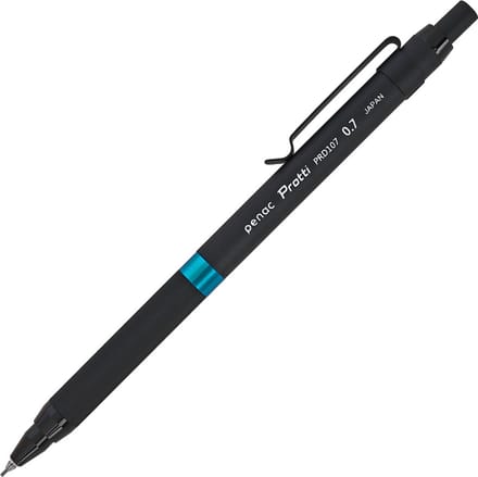 Penac Protti PRD107 - 0.7mm - Metalen vulpotlood - Zwart