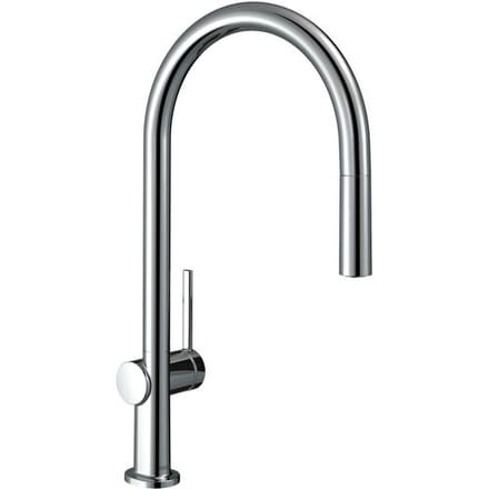 Hansgrohe Talis M54 single lever kitchen mixer 210, pull-out spout, 1jet 72802000