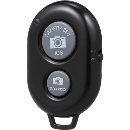 Bluetooth-afstandsbediening met Bluetooth 3.0-zelfontspanner voor Android 4.2.2 en iOS 6.0 en nieuwere controller zwart